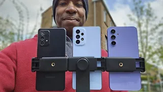 Galaxy A54 5G vs A53 5G vs A52s 5G camera test comparison.