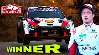 THIERRY NEUVIEL The winner 🏆 WRC Rally Monte Carlo 2024