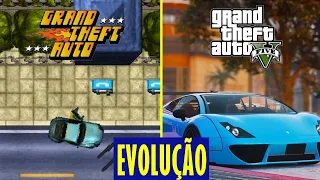 A EVOLUÇÃO DO GTA I pro GTA V (Todas as Diferenças)