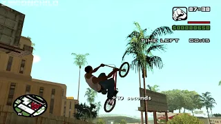 GTA San Andreas - BMX Challenge - Frame Limiter On - Video #2