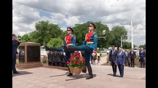 Бендеры: возложение цветов к памятным местам  19.06.17