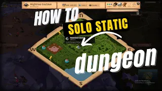 Soloing Static dungeon Albion online