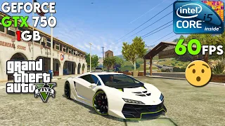 GTA 5 Test On GTX 750 1GB | i5 4590 + GTX 750 | 1080p Gameplay