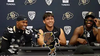 "We gotta win" - Shedeur Sanders, Shilo Sanders & Alejandro Mata after Colorado's 43-35 win over CSU