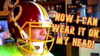 How to convert an NFL replica helmet into an authentic helmet - plus building Joe Theismann's helmet