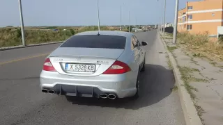 CLS 500 with 63 AMG exhaust system *CLASS MOTORS*