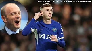 Peter Drury poetry🥰 on cole Palmer🤩🔥