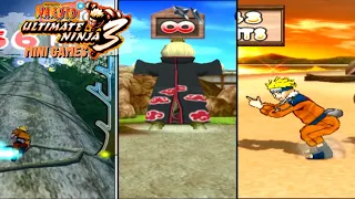 Naruto: Ultimate Ninja 3 - Mini Games The Break Room