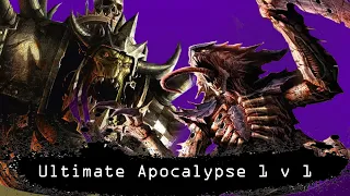 Dawn of War  Ultimate Apocalypse 1 v 1 Tyranids vs Orks