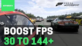 BEST PC Settings for Forza Motorsport! (Maximize FPS & Visibility)