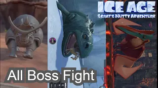 Ice Age Scrat's Nutty Adventure - All Boss Fight