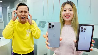 24 JAM ZAINAL BILANG IYA!! GAK NYANGKA DIBELIIN IPHONE 13 BARU!!