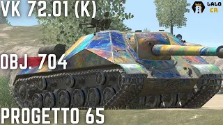 Progetto 65, VK 72 01 K, Object 704 : World of Tanks Blitz🔥