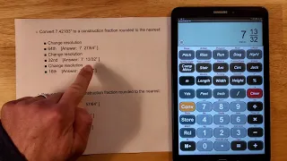 Converting Decimal Inches to Construction Fractions