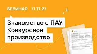 11.11.21, КП, знакомство с «ПАУ»