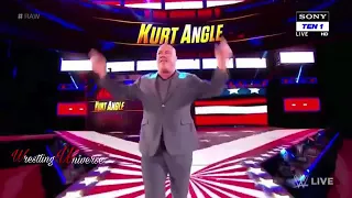 Ronda Rousey and Kurt Angle destroys Triple H and Stephanie McMahon- Raw 5 March,2018