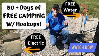 HOW TO FIND FREE CAMP SITES // LONG TERM Free Camping with HOOKUPS in TX/NM