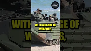 Amphibious Assault Vehicle Is a Beast - AAV7 Amphibious #shorts