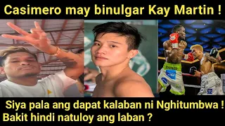 Casimero may Banat Kay Martin "Palag daw kahit kanino"  tinawanan lang ni Quadro Alas !