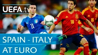 Italy v Spain at EURO: Highlights