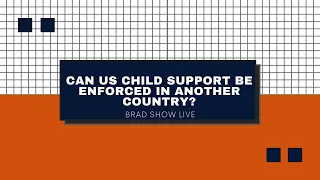 Can US child support be enforced in another country?