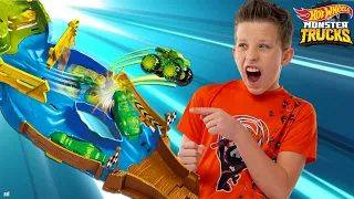 Hot Wheels Monster Truck Challenge!