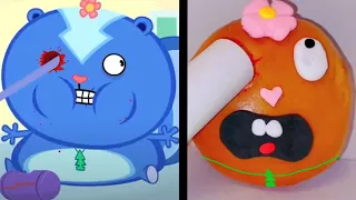 Happy Tree Friends  Parody Side by Side. Royal Flush