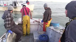 Lobstering in Maine