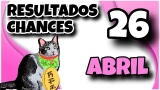 ☀️🌙 Resultados Chances Viernes 26 de Abril de 2024 Dia y Noche