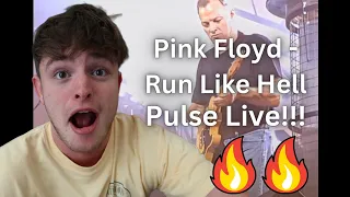 Teen Reacts To Pink Floyd - Run Like Hell LIVE AT PULSE!!!