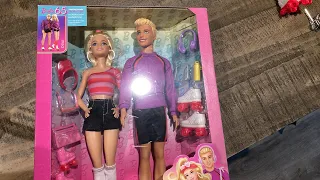 rollerskate Barbie and Ken 65 anniversary review