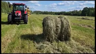 Обзор от А до Я / Джон Дир 550 какает рулонами / Шпагат Сетка Плёнка / Сено Сенаж