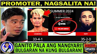 BREAKING: Bulgaran na! Promoter ni Casimero, 'di na nakapagtimpi! Lumantad! May malaking rebelasyon