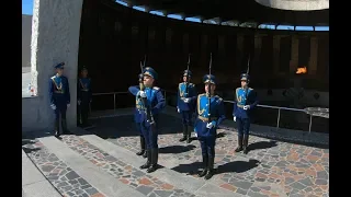 Volgograd. Mamayev Kurgan - The Honor Guard of Eternal Flame [4K]