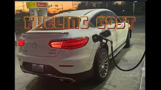 Cost to fuel my GLC 300 coupe, Filling cost?