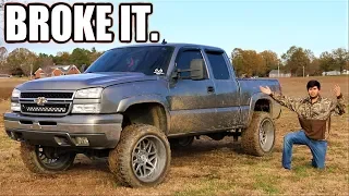 MUDDING IN MY TRUCK!