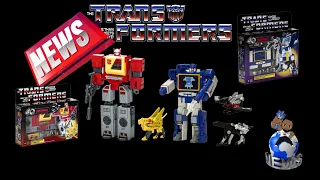 Transformers News 40 years G1 Soundwave & Blaster reissues are coming to Wal-Mart.