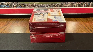 Rare 1:192 Hit! Championship Collection Walgreens Baseball Mystery Repack Boxes. 2 box break.