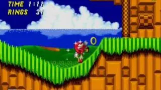 Sonic Genesis - Knuckles the Echidna in Sonic the Hedgehog 2 (1992/1994)