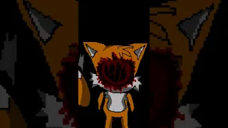 BRUTAL TAILS DEATH SCENE - DEATH IS FUN 666.EXE #shorts #sonicexe #exe #tails #sonichorror #luigikid