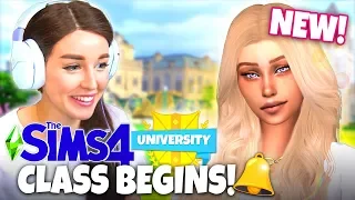 *NEW* The Sims 4 DISCOVER UNIVERSITY! 👩🏼‍🎓 #1