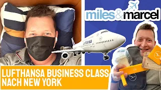 In der Lufthansa Business Class nach New York · Miles & Marcel