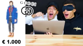 ICH SHOPPE FÜR KELVIN EIN 1000€ OUTFIT VON GUCCI - CHALLENGE !!! | Kelvin und Marvin