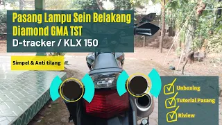 PASANG LAMPU SEIN TEMPEL D TRACKE/KLX 150 -(Solusi lampu sein D tracker/klx meleleh karena kenalpot)