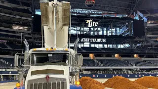 21 year old truck driver working at the DALLAS COWBOYS STADIUM!!!