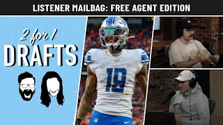 Listener Mailbag + Interviews with Tay Gowan & Richie Grant: 2 for 1 Drafts Podcast | PFF