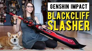 We 3D printed a GIANT Sword from Genshin Impact!