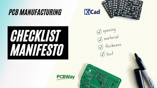 Online PCB manufacturing and the checklist manifesto // KiCad, PCBWay