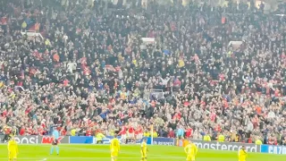 RONALDO'S Goal vs Villarreal LIVE | Man United 2 -1 Villarreal | UEFA CL