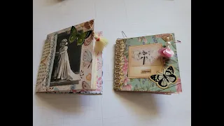 Let's make some cute little pocket books, use your scraps x